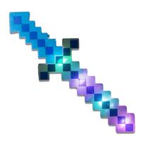 Toy Sword Fun Central LED Light Up Pixel de 8 bits para crianças Toy Sword Fun Central LED Light Up Pixel de 8 bits para crianças