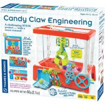 Toy Thames & Kosmos Candy Claw Engineering STEM com pirulitos