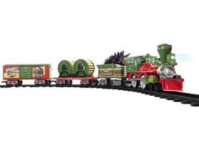 Toy Train Set Lionel Christmas Vacation com controle remoto de mais de 4 anos