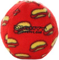 Toy Tuffy MIGHTY No Stuff Ball vermelho médio para cães de 15 libras ou mais