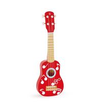 Toy Ukulele Shape, multicolorido, de madeira, com cordas de nylon Toy Ukulele Shape, multicolorido, de madeira, com cordas de nylon