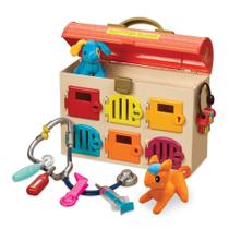 Toy Vet Set B. toys Critter Clinic para crianças de 2 anos ou mais Toy Vet Set B. toys Critter Clinic para crianças de 2 anos ou mais