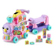 Toy VTech 4 em 1 Letter Learning Train Pink por 12 a 36 meses