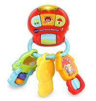 Toy VTech Smart Sounds Baby Keys com músicas e efeitos sonoros