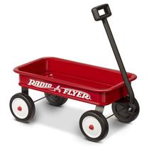 Toy Wagon Radio Flyer My 1st Wagon de 16,5 polegadas para crianças de 1,5 ou mais vermelho