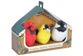 Toy Wild Republic Audubon Birds com sons autênticos, 3 unidades Toy Wild Republic Audubon Birds com sons autênticos, 3 unidades