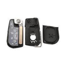 Toyota Corolla Rav4 Smart Car Key Shell Case Flip Dobrável 2/3/4 Botões Capa Chave Lâmina Va2