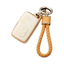 Toyota RAV4 Highlander Camry Avalon Prius Capa De Chave Silicone TPU Fob Shell Aqua Land Cruiser