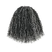 ToyoTress Yanky Twist para cabelo de crochê, 14 polegadas, pacotes com 8 unidades (F1B/Grey) ToyoTress Yanky Twist para cabelo de crochê, 14 polegadas, pacotes com 8 unidades (F1B/Grey)