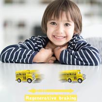 Toys New Toy Bus para crianças, carro 1:36 Mini Alloy Car, S