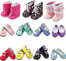 TOYSB 6 pares de sapatos de boneca incluem botas sapatos de couro se encaixam 18 polegadas American Girl Doll