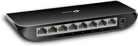 TP Link TL-SG1008D V8, Switch com 8 Portas, Preto