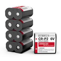 TQTHL Pacote com 5 Baterias CR-P2, Bateria de Lítio 6V para Câmera Substitui 223A DL223A EL223AP