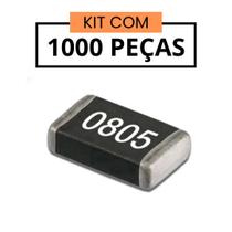 Tr0805-1m Res Smd 1/8w 1% - Kit 1000 Peças