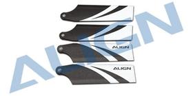 Tr470l tail rotor blade 74mm hq0743at Tr470l tail rotor blade 74mm hq0743at