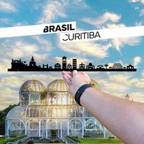 Traçado Brasil - Curitiba - Parede Traçado Brasil - Curitiba - Parede