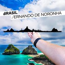 Traçado Brasil - Fernando de Noronha - Parede