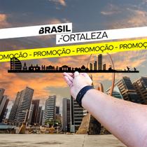 Traçado Brasil - Fortaleza - Parede Traçado Brasil - Fortaleza - Parede