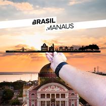 Traçado Brasil - Manaus - Parede Traçado Brasil - Manaus - Parede