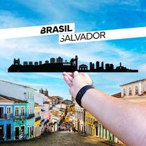 Traçado Brasil - Salvador - Parede