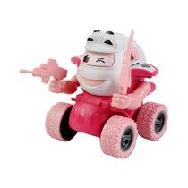 Tração inercial plástica de 4 rodas de transformação de carros de brinquedo Tração inercial plástica de 4 rodas de transformação de carros de brinquedo