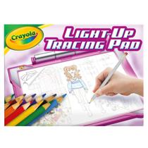 Tracing Pad Crayola Light Up Pink Art Kit para crianças a partir de 6 anos com lápis Tracing Pad Crayola Light Up Pink Art Kit para crianças a partir de 6 anos com lápis