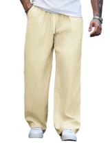 Track Pants ZAFUL Baggy Parachute Color Block para homens