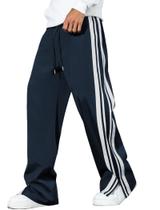 Track Pants ZAFUL Baggy Parachute Color Block para homens