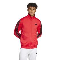 Track Top Adidas 3-Stripes para homens Pure Ruby - Tamanho L