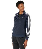 Track Top Adidas Essentials Warm-Up Slim de 3 listras para mulher