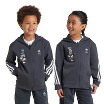 Track Top adidas Kids' Disney Mickey Mouse Carbon/Off White
