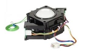Trackball Suzo-Happ branco de 7,5 cm com borda alta para Golden Tee