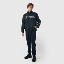 Tracksuit champion active contrast line script logo ink