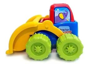 Tractor Baby Trator Com Pá Articulada Brinquedo Infantil - Plasbrink Tractor Baby Trator Com Pá Articulada Brinquedo Infantil - Plasbrink