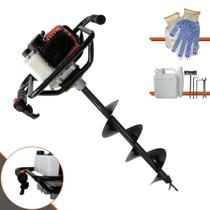 Trado Motorizado À Gasolina Vant VPS52 52cc 2HP 6.500rpm Perfurador de Solo Profissional + Broca 80x20cm Trado Motorizado À Gasolina Vant VPS52 52cc 2HP 6.500rpm Perfurador de Solo Profissional + Broca 80x20cm
