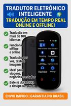 Tradutor Eletrônico Inteligente Tradução em Tempo Real Online e Offline