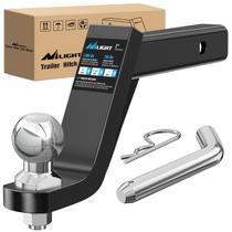 Trailer Hitch Ball Mount Nilight de 2 polegadas com bola de 2 polegadas 7500 libras