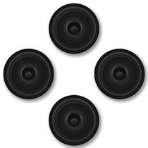 Trailer Hub Cap Rubber Plugs 4 peças para trailer de 2.000 a 3500 libras