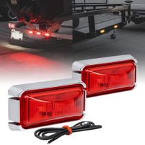 Trailer Marker Light ONLINE LED STORE 2.5" LED vermelho IP67
