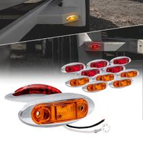 Trailer Marker Lights ONLINE LED STORE LED vermelho âmbar de 2,5 polegadas