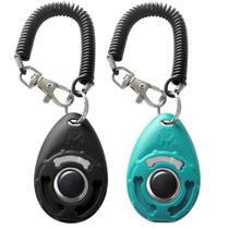 Training Clicker HoaOoo Pet Training com pulseira (pacote com 2)