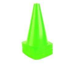 Training Traffic Cones Fragraim, plástico de 9 cm, pacote com 12 unidades, verde