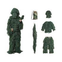 Traje Camuflado Ghillie 5 Em 1 Para Caça Ao Ar Livre, Cor Grama Seca, Para Adultos, Fotografia E Traje Camuflado Ghillie 5 Em 1 Para Caça Ao Ar Livre, Cor Grama Seca, Para Adultos, Fotografia E