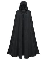 Traje: capa com capuz Scarlet Darkness, capa medieval, 130 cm Traje: capa com capuz Scarlet Darkness, capa medieval, 130 cm