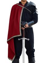 Traje Cape Runcati Renaissance Medieval Knight para homens Traje Cape Runcati Renaissance Medieval Knight para homens