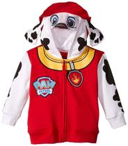 Traje com capuz Paw Patrol Marshall para meninos 2T - vermelho