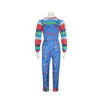 Traje Cosplay Chucky para Halloween - Adulto Unissex