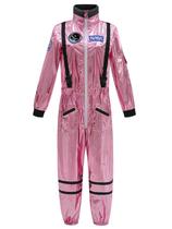 Traje de astronauta GRAJTCIN feminino rosa para astronauta, terno para adultos Traje de astronauta GRAJTCIN feminino rosa para astronauta, terno para adultos