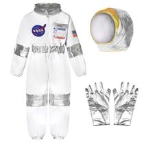 Traje de astronauta Nuehoryu NASA Pilot para crianças de 5 a 7 anos