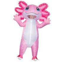 Traje de axolotl inflável Stegosaurus para crianças de Halloween